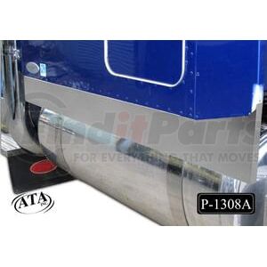 P1308A-C by ARANDA - PETERBILT 63 INCH SLEEPER, ALUMINUM PANELS, W/O LIGHTS, 8 INCH WIDE