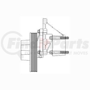 1077-09118-01X by KIT MASTERS - Kysor-Style Hub - Remanufactured