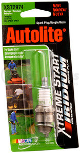 XST2974DP by AUTOLITE - Xtreme Start Iridium Lawn & Garden Spark Plug - Display Pack