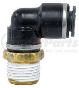 QL1369-6B by TECTRAN - MALE SWIVEL ELBOW 
3/8 TUBE-1/4 THREAD COMPOSITE