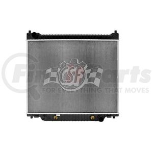 3673 by CSF - Radiator - 1-Row, Plastic Tanks, Aluminum Core, Down Flow, 08-14 Ford E-150 5.4L