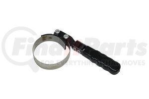 53700 by LISLE - Oil Filter Wrench - Swivel Grip, 1 in. Steel Band, Fits 2-7/8 in. to 3-1/4 in