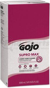 7582-02 by GOJO - Gojo® Supro Max™ Cherry Hand Cleaner - 5000ml Refill, for GOJO® PRO™ TDX™ Dispenser
