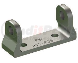 P1169061A by POWERBRACE - Cab Hinge Butt - Bolt-On, Aluminum, Use with 2-3/4" Hinge