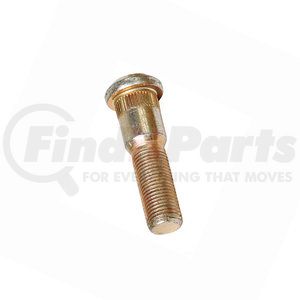 007-132-00 by DEXTER AXLE - Wheel Stud - Press-In, 9/16"-18 x 2.30 UNF, Zinc, for 7000-8000 lb. Axle Brake Drum