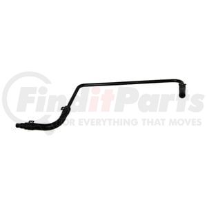 CHE0615 by CRP - Engine Coolant Recovery Tank Hose - Black, Rubber Plastic