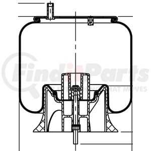 ContiTech 64728 Suspension Air Spring Kit 10 10-21 P 774