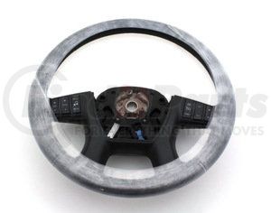 J91-6002-210 by PETERBILT - Steering Wheel, Leather Multifunction, Amber BK