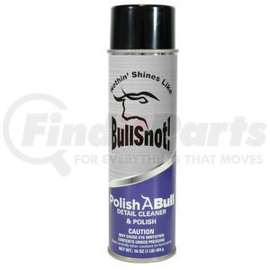 10899006 by BULLSNOT! - PolishABull Detail Cleaner and Polish - After Wax Shine Truck and Auto Detailing Polishing Foam, 16 Oz.