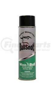 10899009 by BULLSNOT! - WaxABull Accelerated Detail Auto Wax - Quick Shine Truck and Car Polishing Wax, 16 Oz.