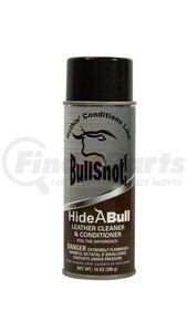 10899010 by BULLSNOT! - HideABull Leather Cleaner and Leather Conditioner - for Use On Leather Apparel Furniture Car Boat Truck, 14 Oz.