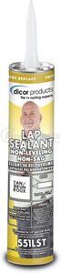 551LST1 by DICOR - Lap Sealant - Tan, Non-Sag, Non-Levelling, 10.3 Oz.