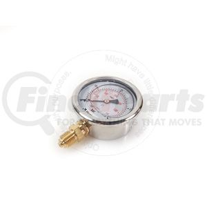 8T0855 by BLUMAQ - Air Pressure Gauge - Dual Scale, 2.795" OD, 0 - 4000 kPa and 0 - 580 PSI