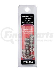208-014 by THREAD REPAIR KITS - Perma-Coil™ Helical Insert - #4-40 Thread Size SAE, 11/64" Length SAE, UNC, Stainless Steel