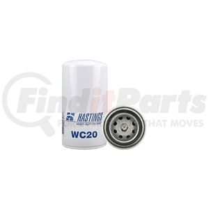 Hasting Filter WC20 Engine Coolant Filter COOLANT SPIN-ON