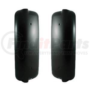 TR033-FRMCB-R by TORQUE PARTS - Door Mirror Cover - Passenger Side, Front, Plastic, Black, without Mounting Hardware