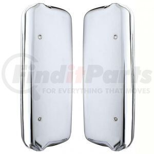 TR034-FRMCC-R by TORQUE PARTS - Door Mirror Cover - Passenger Side, Plastic, Chrome, without Mounting Hardware