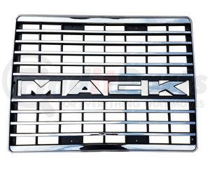 TR047-MGR by TORQUE PARTS - Grille - Front, Chrome, Plastic, for Mack CH/CHN/CHU Trucks