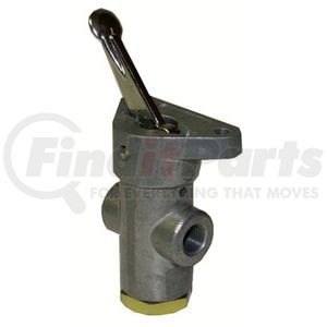 TR229635 by TORQUE PARTS - TW-1 Lever-Operated Control Valve - (2) 1/8" Delivery Ports, 1/8" Supply Port