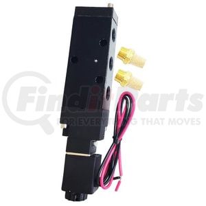 Torque Parts TR320178 Air Brake Solenoid Valve Air Brake Solenoid Valve - Electronic, 4-Way, 1/4"-18 FPT Ports