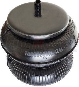 TR6897 by TORQUE PARTS - Suspension Air Spring - Double Convoluted, 3.12 in. Compressed Height