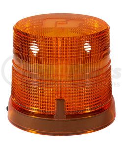 Federal Signal 100SC-A Beacon Light - Short, Amber, Dome Style, 25 Flash Pattern, 1 in. Pipe Mount