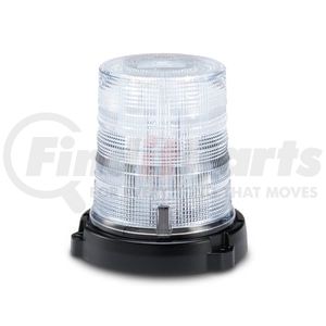 100TP-W by FEDERAL SIGNAL - Beacon Light - 6.5" Dia, 7.1" Height, White LED, 25 Flash Patterns