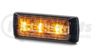 MPS31U-A by FEDERAL SIGNAL - Multi-Purpose Warning Light - MicroPulse Uitra, Single Color, Amber, 3-LED