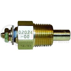 02024-00 by DATCON INSTRUMENT CO. - Temperature Sender - High Range, 3/8"-18 NPTF Thread, 10-32 Stud Terminal