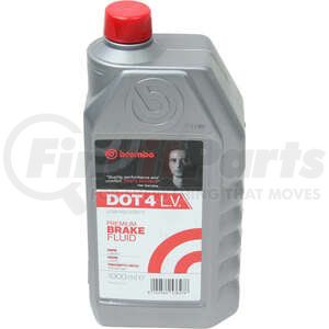 L 04 210 by BREMBO - DOT 4 Low Viscosity Brake Fluid