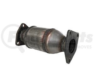 17446 by DAVICO - Catalytic Converter - Direct Fit, Gaskets Included, 3 Bolt Fixed Flange, 10.25 in. Length