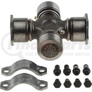 5-674X by DANA - Universal Joint - Steel, Greaseable, HR Style, 1610 Series Half Round