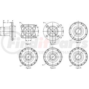 6.5-1-2161 by DANA - Automatic Transmission Output Shaft Flange - 7.75 in. Pilot dia., 20 Spline, 12 Holes