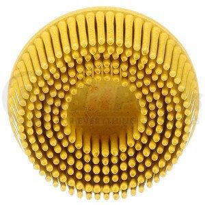 07525 by 3M - Scotch-Brite Roloc Bristle Disc, 2 in x 5/8 in, 80, Tapered, MED,