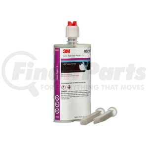 3M 08237 Multi-Purpose Adhesive Two-Part Urethane Black Semi-Rigid Parts Repair, 200 mL, 6.0 Bags per Case