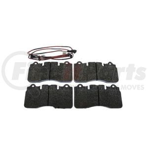 Mopar 68283275AB Disc Brake Pad Set Disc Brake Pad Set - Front, Semi-Metallic, for 2016-2017 Dodge Viper