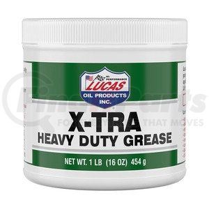 10330 by LUCAS OIL - X-TRA Heavy Duty Grease - 1 lb. Tub, Virtually Waterproof