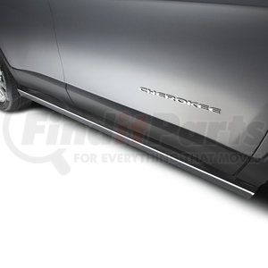 82213941AC by MOPAR - Rocker Panel - Steel, Black, For 2014-2023 Jeep Cherokee