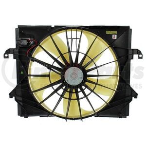 APDI RADS 6010329 Dual Radiator and Condenser Fan Assembly Dual Radiator and Condenser Fan Assembly