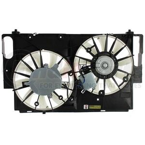 6010344 by APDI RADS - Dual Radiator and Condenser Fan Assembly