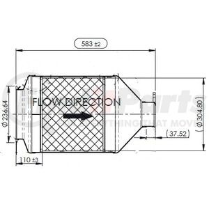 65024 by DINEX - Diesel Particulate Filter (DPF) - Fits International