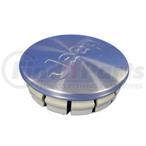 52090402AB by MOPAR - Wheel Cap - Brushed Aluminum, with Jeep Logo