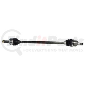 NCV75026 by GSP AUTO PARTS NORTH AMERICA INC - CV Axle - Front Right, 37.13 in. Length, 27 Spline, Neoprene Boot, ABS Ring, Hex Nut