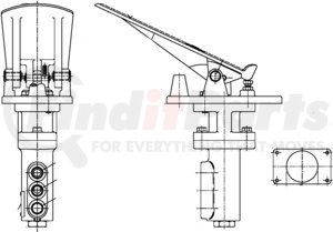 03-460-324 by MICO - Air Brake Spring Brake Modulating Valve - Reverse Modulating Valve