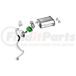 68457700AB by MOPAR - Evaporative System Integrity Module (ESIM) - For 2007 Chrysler 300/Dodge Charger/Magnum