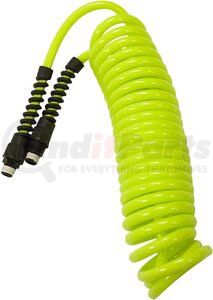 LP1420AFZ by LEGACY MFG. CO. - Flexzilla® Recoil Air Hose - 1/4" ID x 1/4" MNPT, Polyurethane