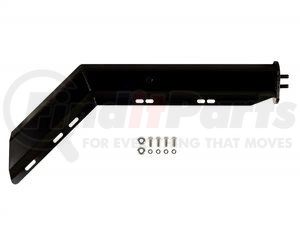 M673025NTBU by BETTS HD - Angled Spring Loaded Mud Flap Hanger - 30.250" Length, Powder Coated Carbon Steel