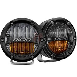 36122 by RIGID - 360-Series SAE Fog Yellow/White Pair