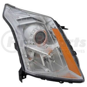 GM599-B001R by EAGLE EYE - Headlight Assembly
