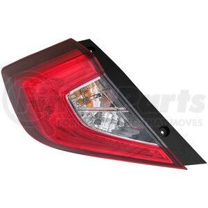 HD676-B000L by EAGLE EYE - Tail Light Assembly